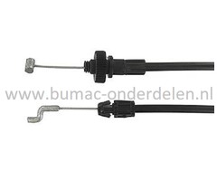Gaskabel voor MTD, Wolf,  Yard-man, Cub Cadet, White op Zitmaaiers, Frontmaaiers, Trekkers, Tuintrekkers