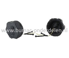 Brandstoftankdop voor  EFCO 8220, 8260, 8510, 8515, STARK 26, STARK 40, OLEO-MAC  433, 460, 720, 722, 726, 727, 733, 735, 740, 750, SPARTA 26, SPARTA 40 op Bosmaaiers, Trimmers, Motorzeis, Kettingzagen, Tankdop, Brandstofdop