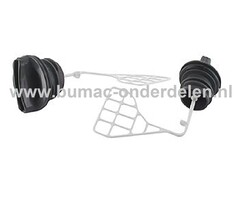 Tankdop voor EFCO, OLEO-MAC Kettingzagen, Motorzagen, Benzinezagen Brandstofdop, Tankdop, Benzinedop 156, 162, 165HD, 956, 961, 962, 965