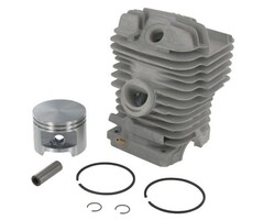 Cilinderset STIHL  039 - MS390, Kettingzaag - Motorzaag, Ø 49 mm Cilinder met Zuiger en Zuigerveren Compleet