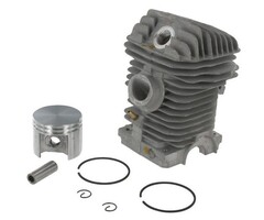 Cilinder met Zuiger Compleet voor Stihl Motorkettingzaag 023, 025, MS230 en MS250 Kettingzaag - Motorzaag, Stihl Complete Cilinderset Ø 42,5 mm met Zuigerveren