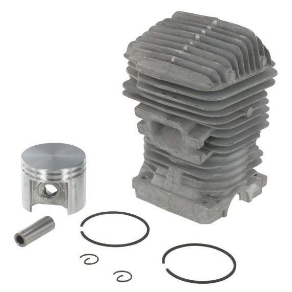 Cilinder met Zuiger Compleet voor Stihl Motorkettingzaag 023, 025, MS230 en MS250 Kettingzaag - Motorzaag, Stihl Complete Cilinderset Ø 42,5 mm met Zuigerveren