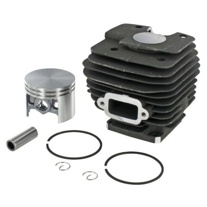Cilinderset STIHL 038 en MS380, Kettingzaag - Motorzaag, Ø 52 mm Cilinder met Zuiger en Zuigerveren Compleet