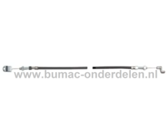 Kabel Mesinschakeling voor Stiga Frontmaaiers o.a. Park Compact PTO Kabels, Koppelingskabels Inschakelen Maaimessen, Maaidek Castelgarden, Alpina, Mountfield, Zitmaaiers, Bedieningskabels Maaiwerk Inschakeling, onderdeel