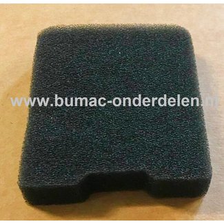 Luchtfilter voor Komatsu Zenoah Bosmaaier, Motorzeis, Bermmaaier, K531FL, BK5300DL, 65KF, HT6010, HT7510, K 531 FL, BK 5300 DL, 65 KF, HT 6010, HT 7510, Schuimfilter