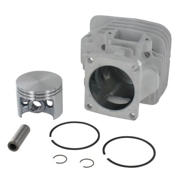 Complete Cilinder Set Stihl 046 en MS460, Kettingzaag - Motorzaag, STIHL Cilinderset Ø 52 mm Compleet met Zuiger en Zuigerveren