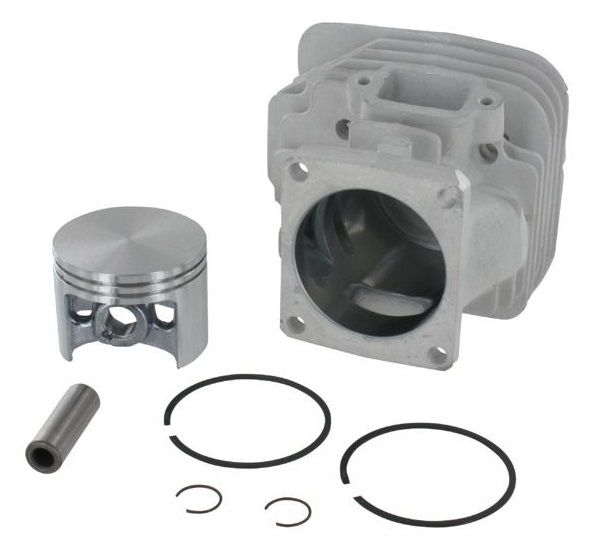Complete Cilinder Set Stihl 046 en MS460, Kettingzaag - Motorzaag, STIHL Cilinderset Ø 52 mm Compleet met Zuiger en Zuigerveren