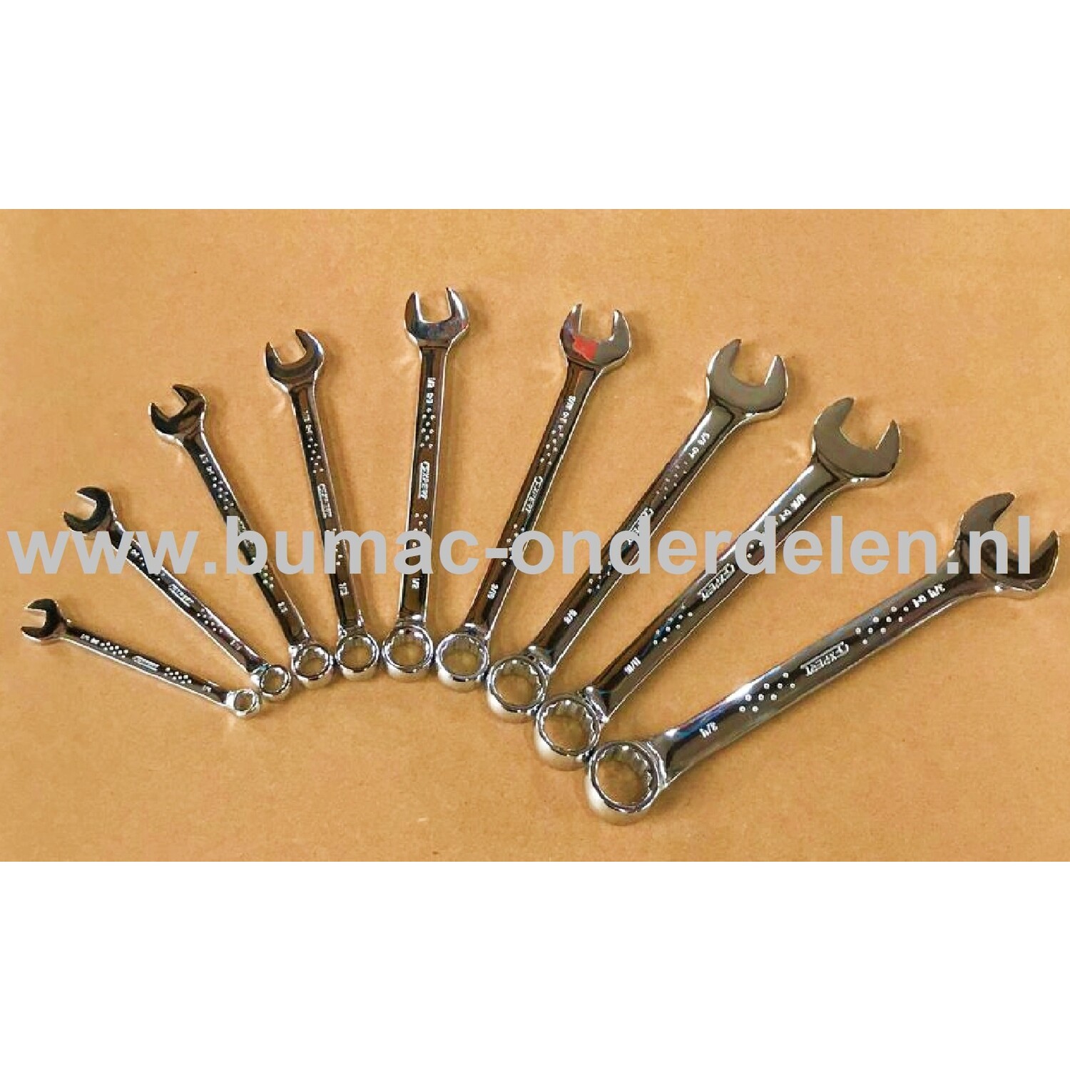 FORCE 50622 Dubbele ringsleutelset XL 6 delig | Vandaag besteld = Morgen in huis