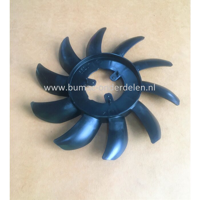 Koelvin voor Hydro Gear Aandrijfbak, Hydrostaat op Castelgarden, Stiga, Mountfield, Alpina Zitmaaiers, Tuintrekkers, Ventilator,