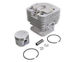 Complete Cilinder Set Stihl FR350 - FR450 - FR480 - FS400 - FS450 - FS480 - SP451 - SP481, Ruggedragen Bosmaaier - Strimmer - Trimmer - Multitool, STIHL Cilinderset Ø 44 mm Compleet met Zuiger en Zuigerveren