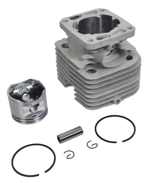 Complete Cilinder Set Stihl FR350 - FR450 - FR480 - FS400 - FS450 - FS480 - SP451 - SP481, Ruggedragen Bosmaaier - Strimmer - Trimmer - Multitool, STIHL Cilinderset Ø 44 mm Compleet met Zuiger en Zuigerveren