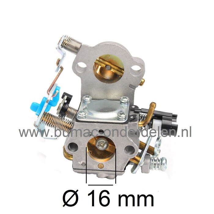 Carburateur voor Husqvarna - Jonsered Kettingzaag - Motorzaag Carburator onder andere voor Kettingzagen van HUSQVARNA:  455 E, 455 RANCHER,  460, 461 JONSERED: CS 2255 Kettingzagen, Motorzagen, 455E, 455RANCHER