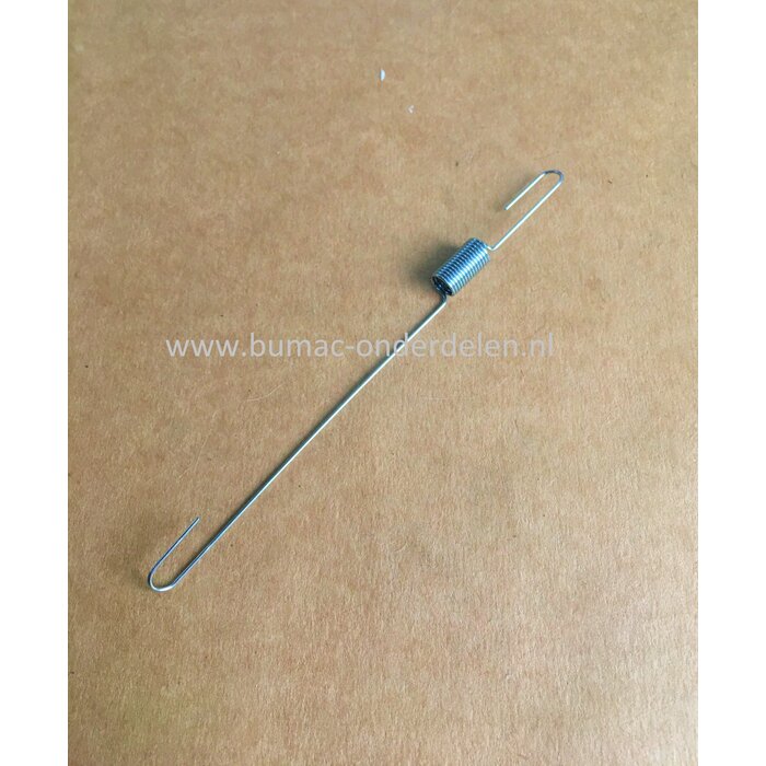 Regulateurveer voor Loncin Motoren op Grasmaaier, Houtversnipperaar, Veegmachine, Kooimaaier, Verticuteermachine, Aggregaat, Generator, Waterpomp, Tuinfrees, Trilplaat G160F, G200F, G200FD, LC168F1, LC168F2, LC168F2H, Veer, G 160 F, G 200 F, G 200 FD, LC