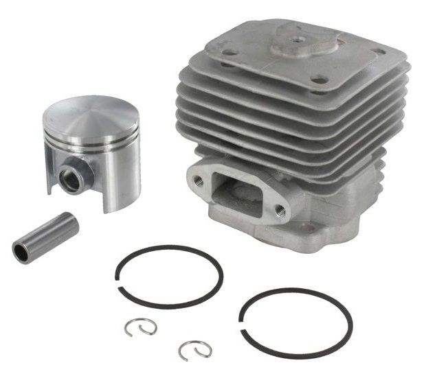 Cilinder en Zuiger Set Ø 47 mm voor STIHL 08S - BG17 - BT360 - SG17 - SG17L - TS08 - TS350 - TS360 Kettingzaag - Motorzaag - Bladblazer - Bandenslijper - Doorslijpmachine - Motorslijper - Ruggedragen Spuit, Cilinder met Zuiger en Zuigerveren Compleet