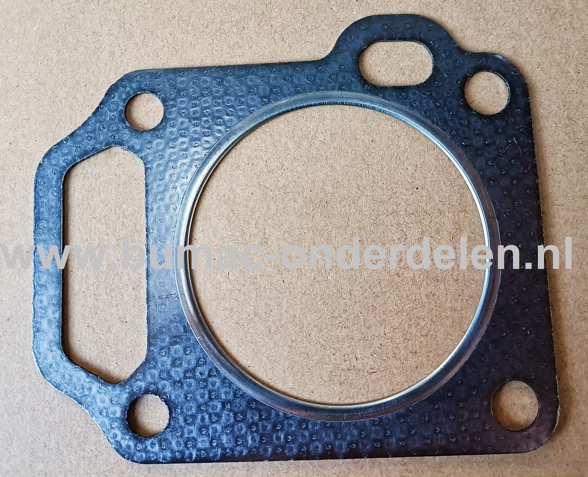 Koppakking voor Loncin G270F, G270FD Grasmaaiers, Trilplaten, Generatoren, Kooimaaiers, Houtversnipperaars, Waterpompen, Compressoren, Bladblazers, Verticuteermachines, Veegmachines, Kantensnijders, Cilinderkoppakking, Afdichting, Cilindervoetpakking