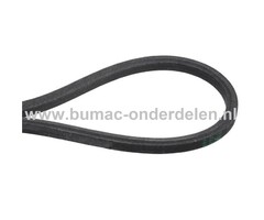 Zeskantsnaar AA126 voor aandrijving Maaimessen het Maaidek bij diverse Zitmaaiers, Tuintrekkers, Grasmaaiers, Frontmaaiers, Aandrijfriem, Zeskantsnaar, dubbele v snaar