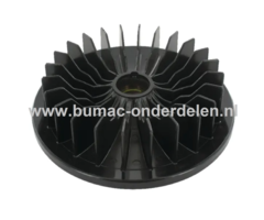 Waaier voor John Deere, Sabo, Sabre Grasmaaiers, Ventilator, Schoepenwiel52-140H m.A., 52-152H m.A., 52-152H TA m.A., 52-190H m.A., 52-4PH m.A., 52-Economy m.A., 52-KAT m.A., 52-KAWA m.A., 52-OHV A., 52-PRO 2A., 52-PRO Vario, 52-QHE m.A., 52-19