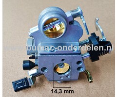 Carburateur voor Stihl MS362 Kettingzagen, Motorzagen, Benzinezagen STIHL Vergasser voor MS 362 Kettingzaag, Motorzaag, Benzinezaag Walbro WTE-8-1, WTE81
