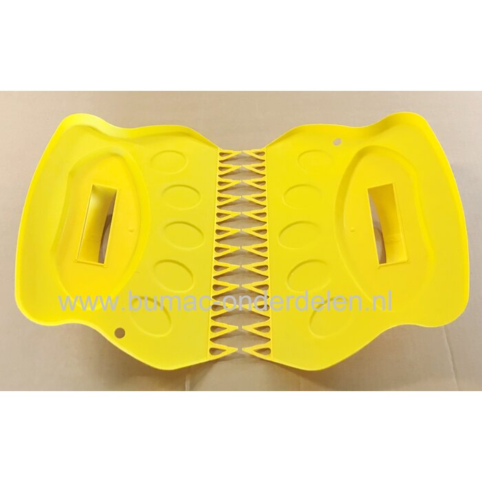 Super Grijper voor Bladeren, Mos, Gras, Kastanjes, Eikels,   Boven op de bladgrijper zit een handvat, hier kun je 4 vingers doorheen steken en dan de duim aan de bovenkant van het handvat plaatsen zodat de grijper lekker in de hand ligt. De bladgrijper is