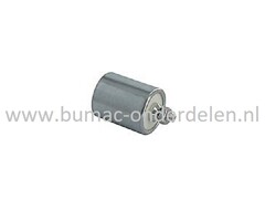 Ontstekings condensator voor AS MOTOR AS21, DOLMAR CA, CC, 117, 118, 119, 122, 144, 152, HUSQVARNA A65, L65, L77, 163, 163S, 180S, 380S, JLO  L35, L77, L77UF, L97, L101, L101UF, L125, L152, L197, MM525, 540, RM77, RM97, RM101, RM125, 152, S35, SP77
