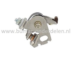 Contactpunten voor 100, 110, 111, 112, 130W1, 130W2, 130, 140, 140R2, 140U2, 150G1, 150G2, 150R1, 150T1, 150T2, 150W HIRTH, L77, L77UF, L97, L101, L101UF, L125, L152, L197, L252, L372, RM77, RM97, RM101, RM125, RM152, SP77 JLO, STAMO, FAMO SACHS Motoren o