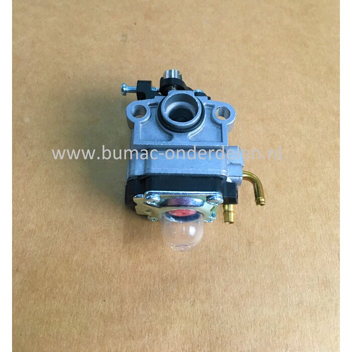 Carburateur voor EFCO en OLEO-MAC Bosmaaiers, Bermmaaiers, Trimmers, Vergasser voor Efco Stark 25, Stark 2500, Oleomac Sparta 25, Sparta 2500, Carburator