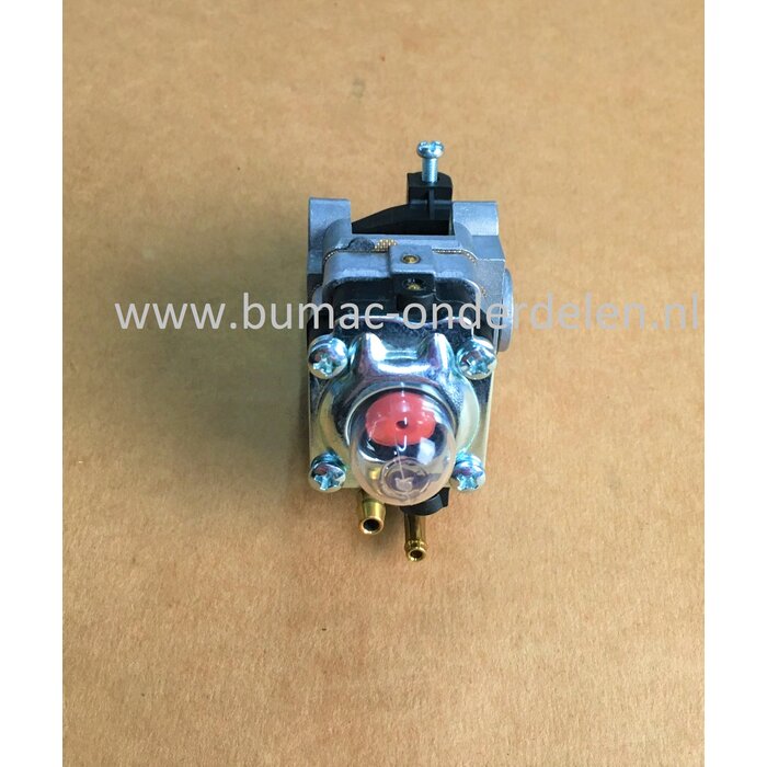 Carburateur voor EFCO en OLEO-MAC Bosmaaiers, Bermmaaiers, Trimmers, Vergasser voor Efco Stark 25, Stark 2500, Oleomac Sparta 25, Sparta 2500, Carburator