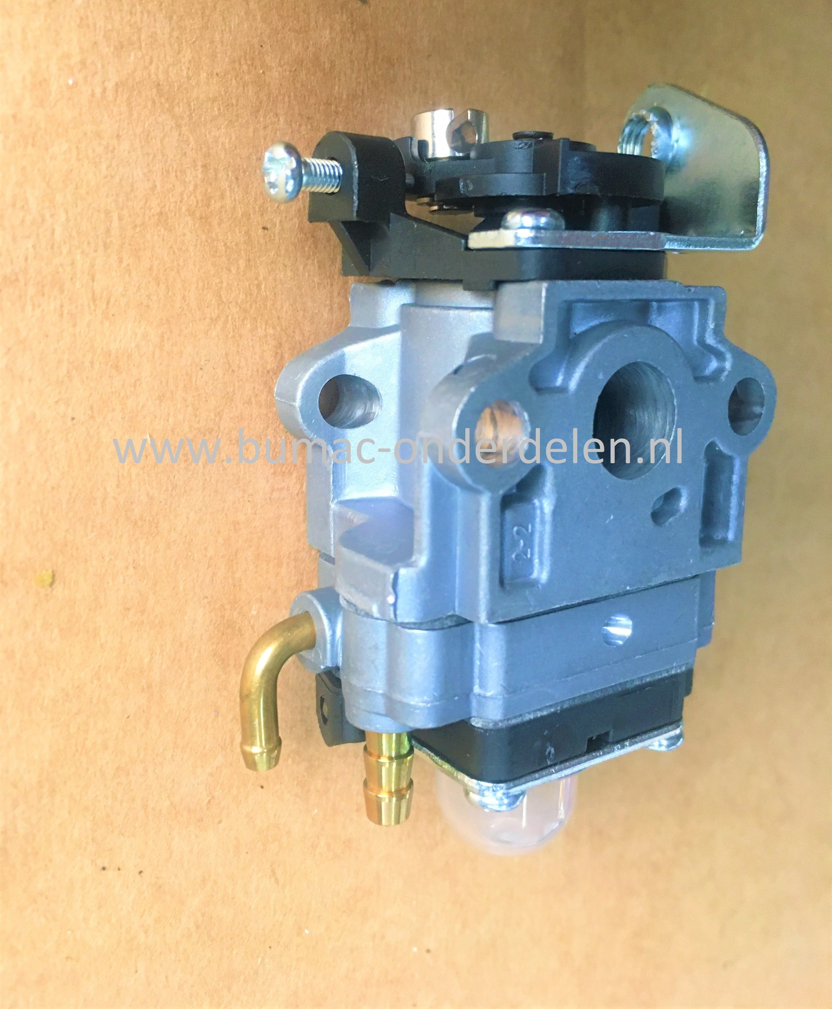 Carburateur voor ECHO, MITSUBISHI, SHINDAIWA, KOMATSU ZENOAH  Motoren op Bladblazers, Heggenscharen, Bosmaaiers, Kantensnijders, Trimmers, Strimmers, Waterpompen, Aggregaten ECHO: 261 PB-260L, PPT-260, PPT-261, SHC 260, SHC-260, SHC-261, SRM- 260S, SRM -2