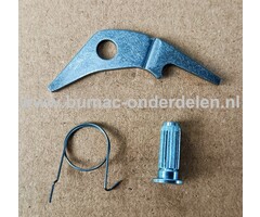 Startpal met Veer voor Dolmar - Makita Bandenzaag, Motorslijper, Benzinezaag , Starterpal DCS6000I, DPC6410, DPC7311, DPC8112, DPC643, DPC7331, PC6412S, PC6414S, PC7312S, PC7314S, PC8114, PC8116, PC6430, PC6435, PC7330, PC7335, PC8135, PC8140, onderdeel