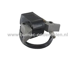 Ontstekingspoel voor MITSUBISHI Motoren op Sleuvenstamper, Trilstamper, Wacker, Trilplaat, Generator, Houtversnipperaar, Waterpomp, Compressor, Bladblazer, Verticuteermachine, Veegmachine, Kantensnijder Nevelspuit, Ontsteking, Bobine GM 181, GM 300, GM 30