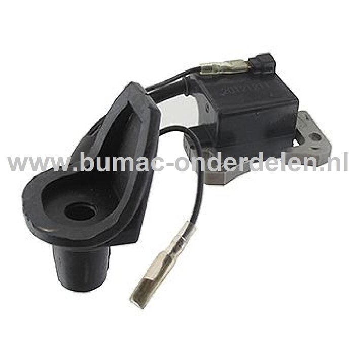 Ontstekingspoel voor ROBIN, SUBARU Motoren op Sleuvenstamper, Trilstamper, Wacker, Trilplaat, Generator, Houtversnipperaar, Waterpomp, Compressor, Bladblazer, Verticuteermachine, Veegmachine, Kantensnijder Nevelspuit, Ontsteking, Bobine EC 03, EC 04