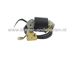 Ontstekingspoel voor ROBIN, SUBARU Motoren op  Sleuvenstamper, Trilstamper, Wacker, Trilplaat, Generator, Houtversnipperaar, Waterpomp, Compressor, Bladblazer, Verticuteermachine, Veegmachine, Kantensnijder Nevelspuit, Ontsteking, Bobine EC10