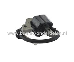 Ontstekingspoel voor ROBIN, SUBARU Motoren op  Sleuvenstamper, Trilstamper, Wacker, Trilplaat, Generator, Houtversnipperaar, Waterpomp, Compressor, Bladblazer, Verticuteermachine, Veegmachine, Kantensnijder Nevelspuit, Ontsteking, Bobine EH09
