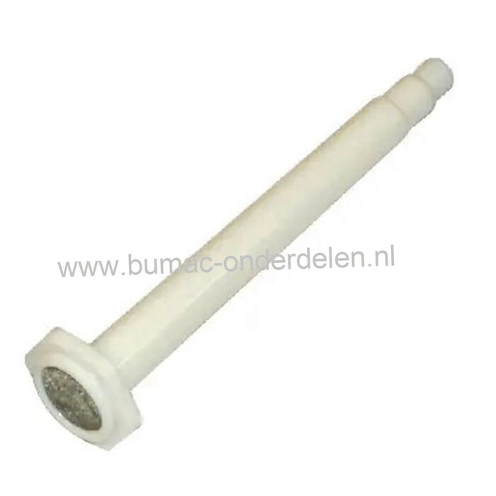 Aanzuigpijp Briggs & Stratton voor Motor met Horizontale Krukas op Aggregaat - Generator - Trilplaat - Waterpomp - Tuinfrees - Houtversnipperaar, Benzine Aanzuig Pijp