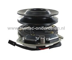 Elektromagnetische Mes inschakelings Koppeling, PTO Koppeling, Elektrische Koppeling voor MTD, CubCadet, Yardman, Wolf, Bolens, Warner PTO Koppeling, Maaimessen, Riem, Aandrijving, Zitmaaiers, Tuintrekkers, Grasmaaier, Onderdeel, Zitmaaier Zero Turn Z48,