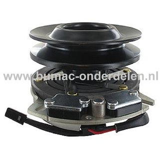 Elektromagnetische Mes inschakelings Koppeling, PTO Koppeling, Elektrische Koppeling voor MTD, CubCadet, Yardman, Wolf, Bolens, Warner PTO Koppeling, Maaimessen, Riem, Aandrijving, Zitmaaiers, Tuintrekkers, Grasmaaier, Onderdeel, Zitmaaier Zero Turn Z48,