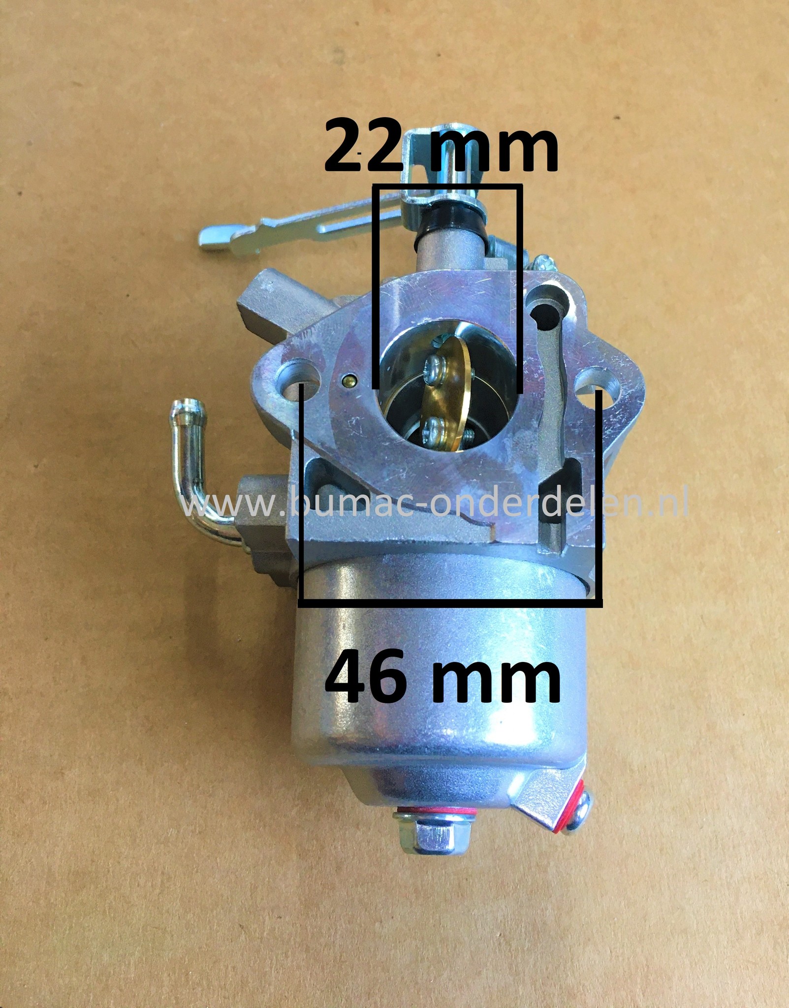 Carburateur voor Robin EX30 Motoren op Trilplaat - Generator - Kooimaaier - Tuinfrees - Houtversnipperaar - Waterpomp - Bouwlift - Bobcat, Vergasser, EX 30