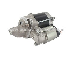 Startmotor 9 Tands voor Kawasaki Motoren op Frontmaaiers, Zitmaaiers, Tuintrekkers, John Deere, KAWASAKI Elektrische Starter, Electrische Startmotor 9 Tands LX188, FD440V, FD501V, FD590V, FD611V