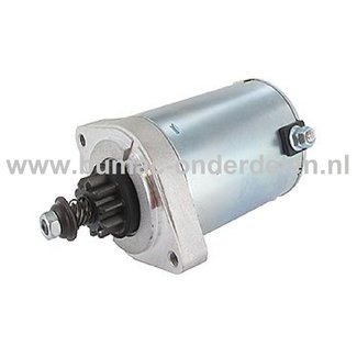 Startmotor 10 Tands voor Kawasaki Motoren op Frontmaaiers, Zitmaaiers, Tuintrekkers, John Deere, KAWASAKI Elektrische Starter, Electrische Startmotor 10 Tands FR651V, FR691V, FR730V, FS481V, FS541V, FS600V, FS651V, FS691V, FS730V, FX600V, FX651V, FX691V