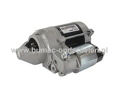 Startmotor 9 Tands voor Kawasaki Motoren op John Deere Grasmaaiers, Frontmaaiers, Zitmaaiers, Tuintrekker Elektrische Starter, Electrische Startmotor 9 Tands 70, 175, 180, 185, 240, 245, 260, 265, 285, 320, 325, 335, 345, F510, F525, F710, GS25, GS30, GS4