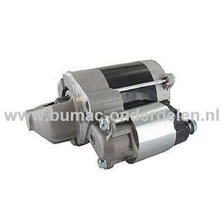 Startmotor 9 Tands voor Kawasaki Motoren op John Deere Grasmaaiers, Frontmaaiers, Zitmaaiers, Tuintrekker Elektrische Starter, Electrische Startmotor 9 Tands Z810A, Z820A, Z840A, FD731V