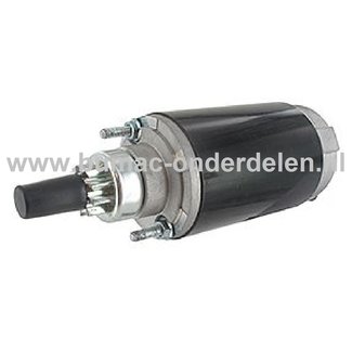 Startmotor 9 Tands voor Kohler Motoren op John Deere Grasmaaiers, Frontmaaiers, Zitmaaiers, Tuintrekker Elektrische Starter, Electrische Startmotor 9 Tands KT17, M18