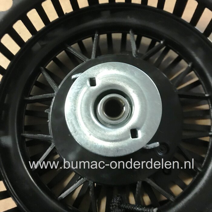 Handstarter voor Tecumseh HMSK80, HMSK90, HMSK100, LH318SA, OH195SA, OH318SA, OH358SA Motor op Grasmaaier, Kooimaaier, Generator, Verticuteermachine, Tuinfrees, Veegmachine, Aggregaat, Trilplaat, Kantensnijder