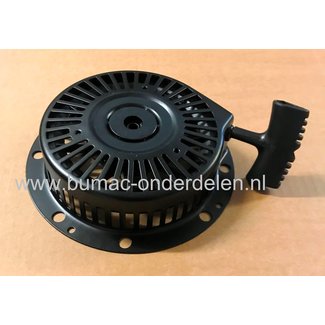 Handstarter voor Tecumseh HMSK80, HMSK90, HMSK100, LH318SA, OH195SA, OH318SA, OH358SA Motor op Grasmaaier, Kooimaaier, Generator, Verticuteermachine, Tuinfrees, Veegmachine, Aggregaat, Trilplaat, Kantensnijder