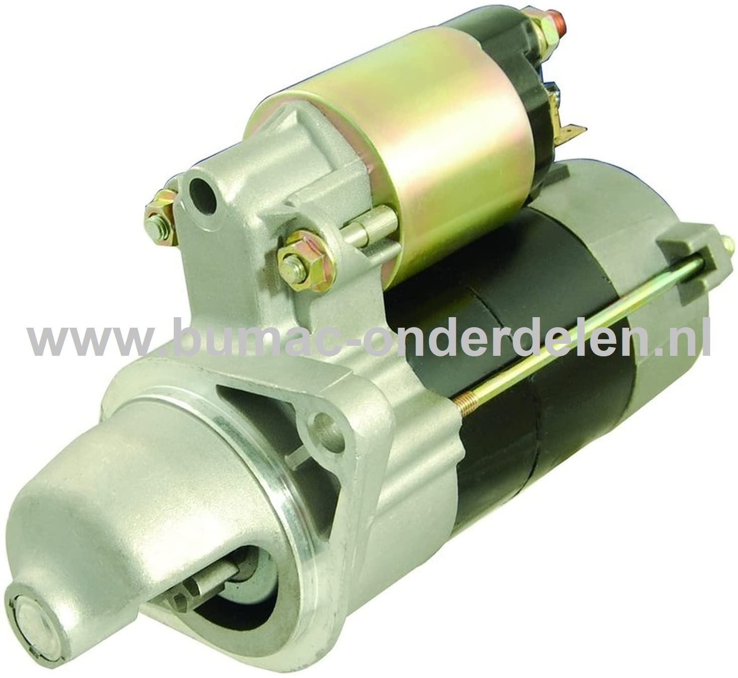 Startmotor 9 Tands voor Kubota Motoren op Trekkers, Minikraan, Kooimaaiers, Zitmaaiers, Tuintrekkers, Frontmaaiers, Grasmaaiers Elektrische Starter, Electrische Startmotor 9 Tands BX1500D, F2260, F2560, F2560E, F3060, G2160, G2160AU, G2160DS, GR2100, GR21