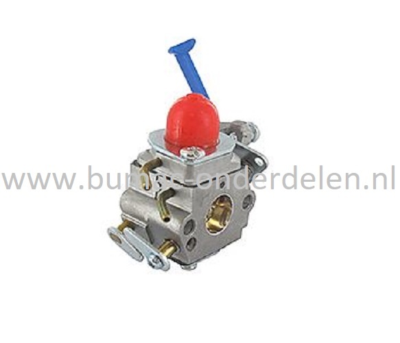 Carburateur Compleet voor HUSQVARNA 124R, 125LDX, 125R, 125RJ, 128C, 128L, 128LDX, 128R, 128RJ, JONSEREND BC1226, BC2128, CC2126, CC2128, GC2128C, GT2125, GT2128, MCCULLOCH B28B op Bosmaaiers, Trimmers, Motorzeis, Carburateur, Carburator