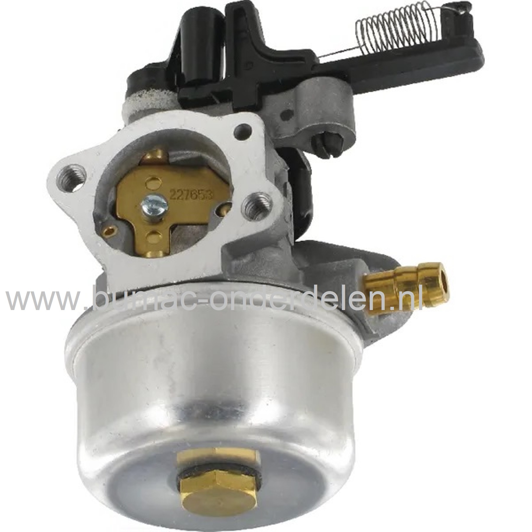 Carburateur Compleet voor BRIGGS & STRATTON 112P02, 112P05, 112P07, 122Q02, 122Q05, 122Q07, 122Q12, 122Q32, 122Q42, 122Q47, 122Q72, 122Q77, 122R02, 122R05, 122R07, 122R42, 122S02, 122S07, 122S42, 122S72, 122S75, 14B932, 14B937 op Grasmaaiers, Loopmaaiers,