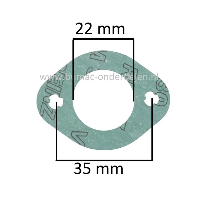 Inlaatpakking voor Stihl Bandenzaag, Bandenslijper, Motorslijper, Doorslijper TS480i, TS500i, Dichting, TS 480 i, TS 500 i