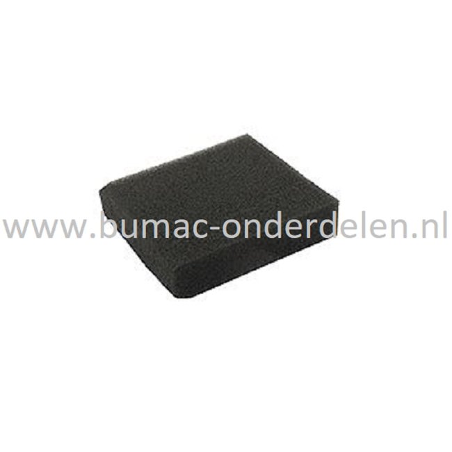 Luchtfilter voor OLEO-MAC, EFCO 8420, 8510, 8515 op Bosmaaiers, Trimmers, Motorzeis, Schuimfilter