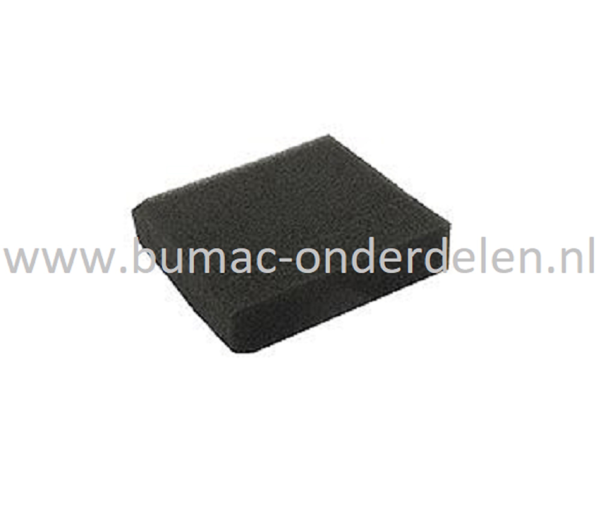 Luchtfilter voor OLEO-MAC, EFCO 8420, 8510, 8515 op Bosmaaiers, Trimmers, Motorzeis, Schuimfilter